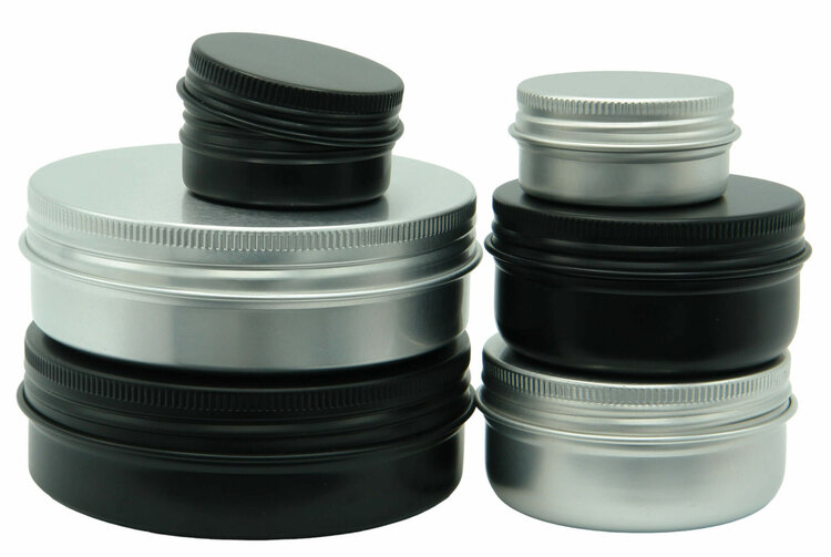 Blikjes met Schroefdeksel Leeg - Metaal