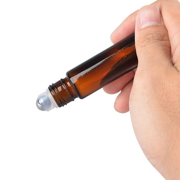 Rollerflesjes, Roll On - Glas, RVS Bal