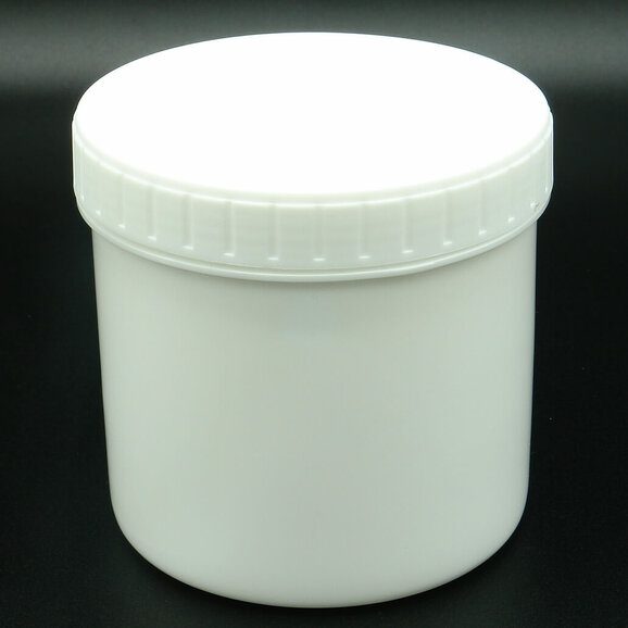 500ml Potten Wit met Schroefdeksel - Navulbaar