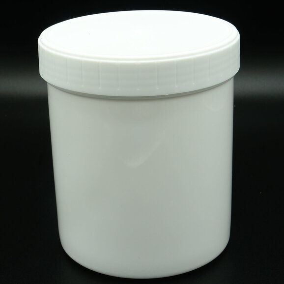 1000ml Potten Wit met Schroefdeksel - Navulbaar