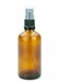 Glazen Sprayfles 100ml Leeg 1st - Bruin, Amber Glas