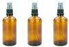 Glazen Sprayflessen 100ml Leeg 10st - Bruin, Amber Glas
