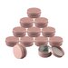 Blikjes 15ml Roze Goud 10 stuks - Lege Blikjes Mat Roze met Schroefdeksel