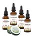 Droge Huid Verzorging Pakket -100% Natuurlijk - Amarantolie 20ml, Baobab Olie 20ml, Camellia Olie 20ml, Macadamia Olie 20ml, Frambozenzalf 15ml.