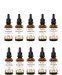 Probeerset Natuurlijke Olie 10x20ml - Amandel, Borage, Chia, Goji, Jojoba, Komkommer, Papaver, Passievrucht, Tarwekiem en Walnoten