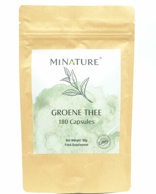 Groene Thee Capsules 180 stuks - Poeder van Matcha, Camellia sinensis groene thee capsules 180 stuks