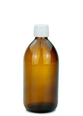 glazen fles 500ml leeg