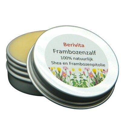 Frambozenzalf 15ml frambozenzalf berivita 15ml blikje