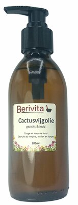 marokkaanse cactusvijgolie 200ml glas