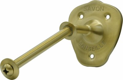 zeepstang messing zonder bol