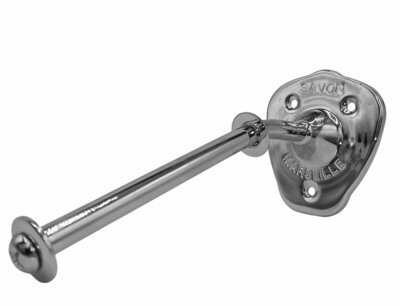 zeepstang rvs chroom glimmend