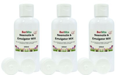 neemolie mix met emulgator 3x100ml
