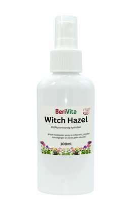 Witch Hazel 100ml Spray - Zonder Alcohol - Toverhazelaar, Hamameliswater witch hazel spray 100ml