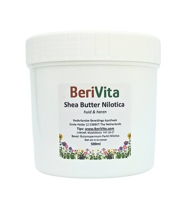 nilotica shea butter 500ml puur