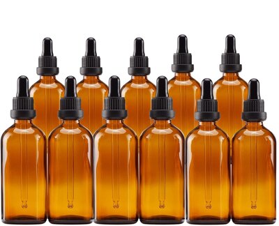 100ml pipetfles glas 10x