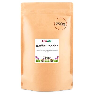koffie poeder pouch 750gr