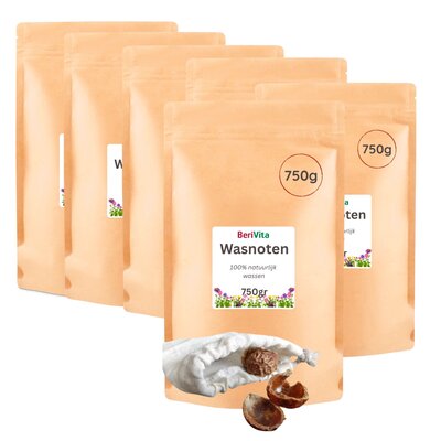 wasnoten 6kg per 750gr