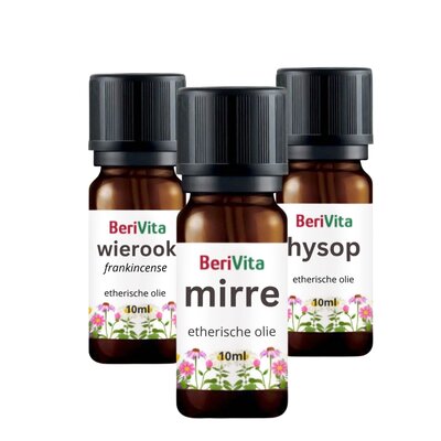 bijbelse olie mirre wierook hysop etherische olie set