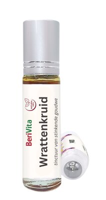 wrattenkruid tinctuur van stinkende gouwe rollerfles