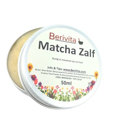 matcha zalf groene thee shea butter