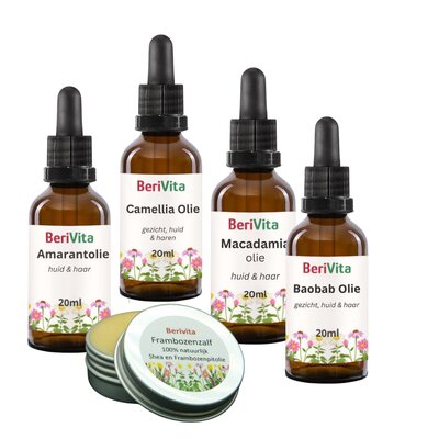 droge huid producten set