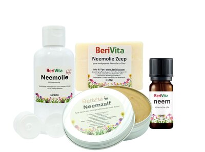 neemolie producten voordeelset