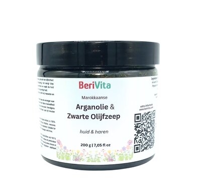 marokkaanse zwarte zeep arganolie arganzeep