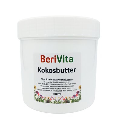 kokosbutter 500ml pot