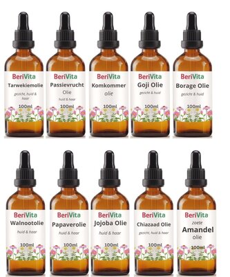 probeerset XL huidolie en haarolie