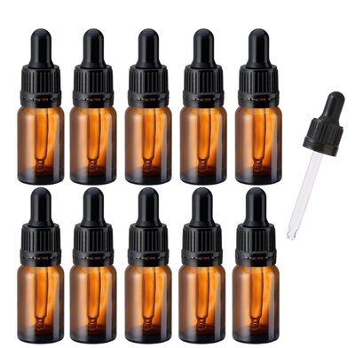 10x pipetflesjes met garantiesluiting