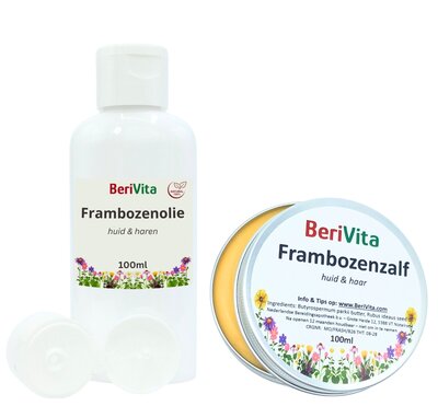 frambozenolie frambozenzalf set
