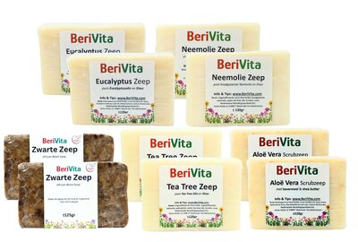 Natuurlijke zepen 6x5 stuks