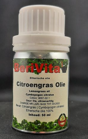 citroengras lemongrass olie 50ml