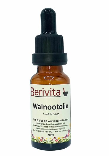walnootolie pipetfles