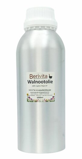 walnotenolie alu fles