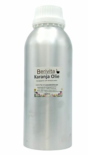 literfles karanja olie