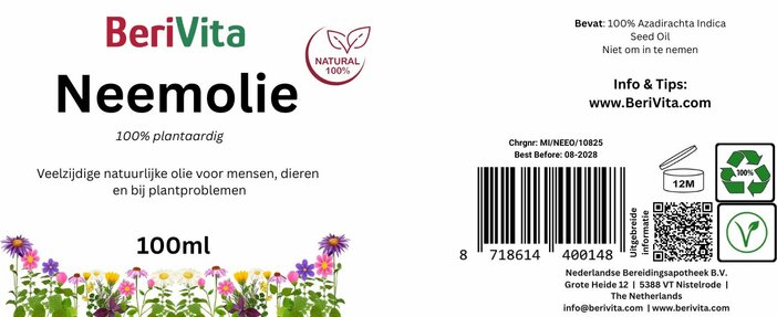 neemolie etiket