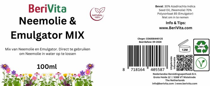 etiket neemolie mix