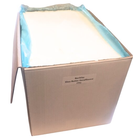 25kg geraffineerde shea butter