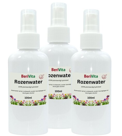 Rozenwater 3x100ml spray