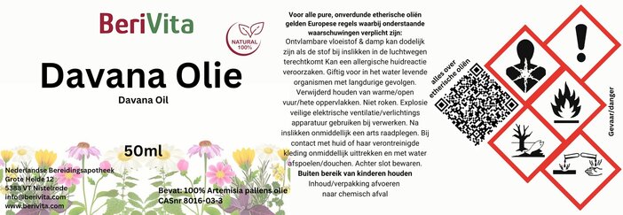 etiket davana olie