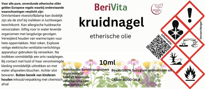 etiket kruidnagelolie