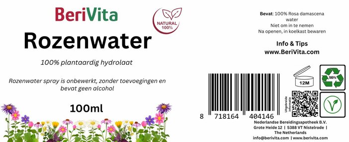 etiket rozenwater
