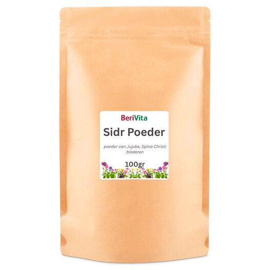 Sidr Poeder 100% Zuiver 100gr - Ziziphus Spina Christi jujube 100gr