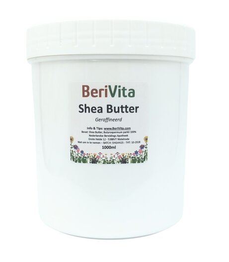 geraffineerde shea butter 1000ml