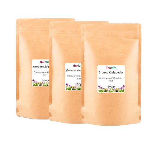 groene kleipoeder Iliet 3x200gr