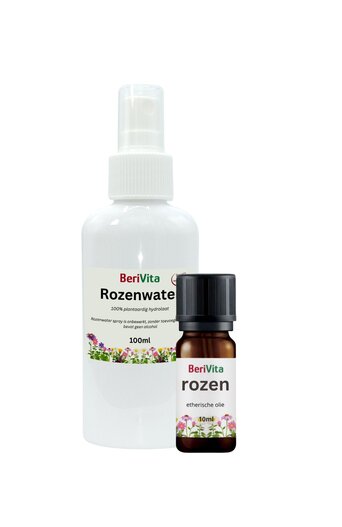 Rozenolie en Rozenwater combi set