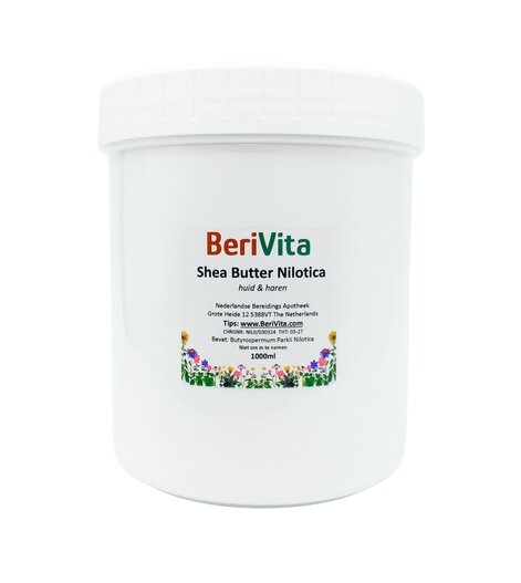 nilotica shea butter 1liter uganda puur