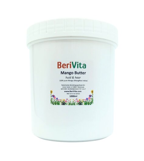 mango butter kg liter puur