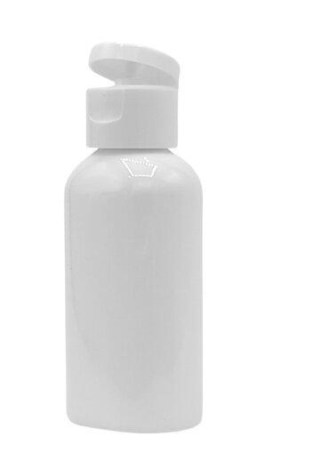 leeg flesje 50ml met klepdop